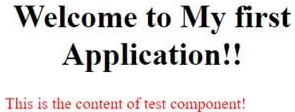 Welcome to my first application
